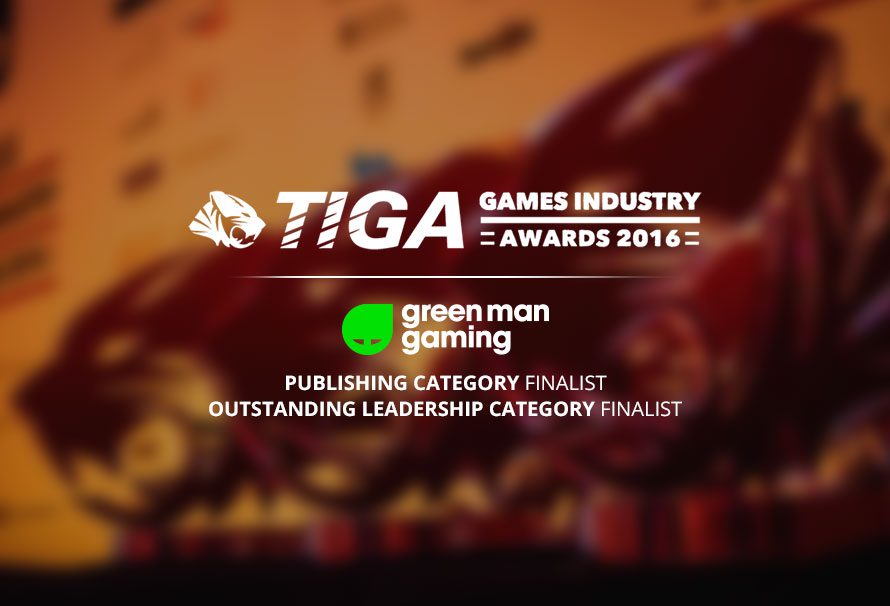 Green Man Gaming and The Bunker finalists in TIGA Awards 2016