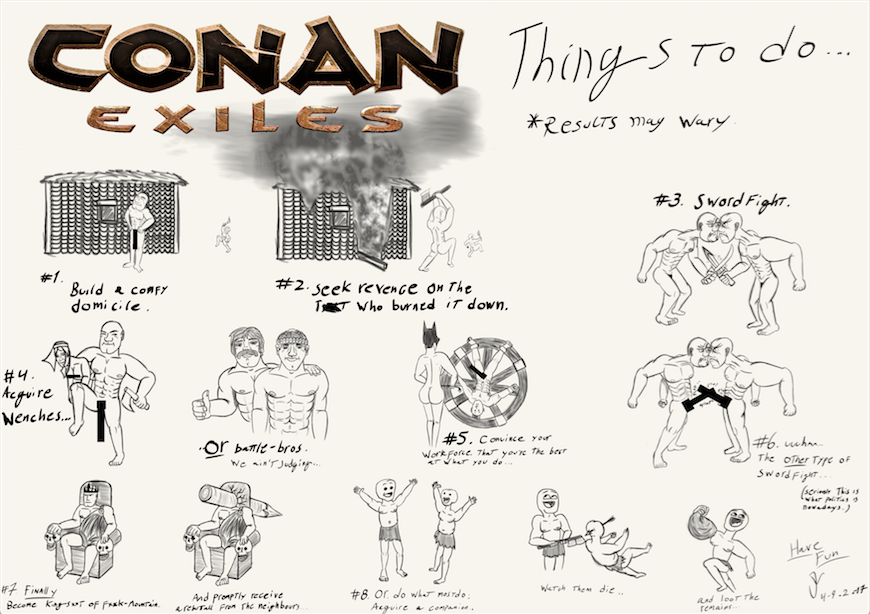 Things to do in Conan Exiles