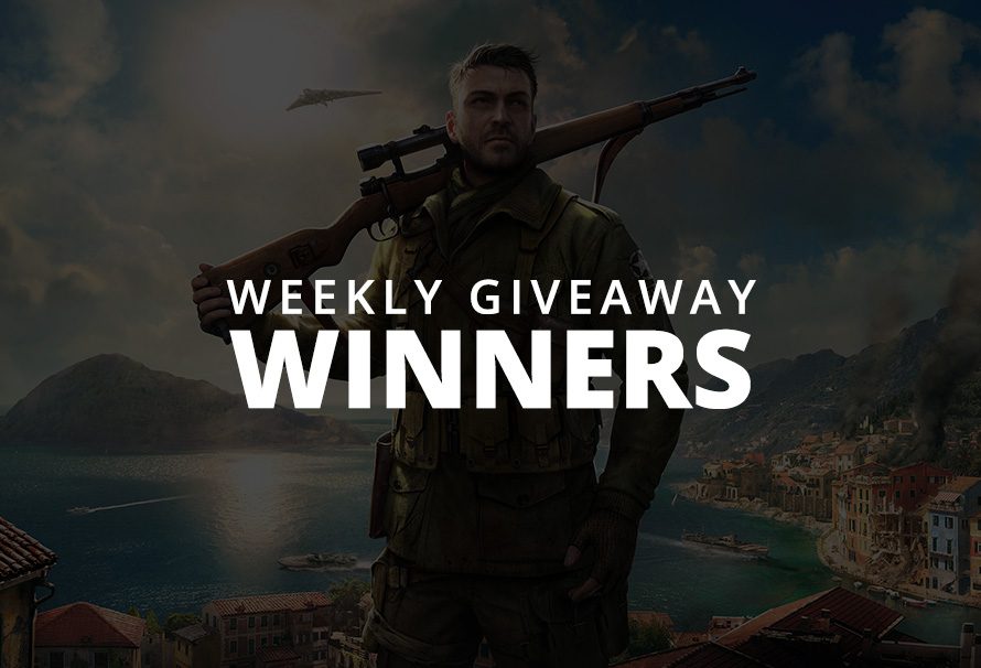 #WeeklyGiveaway Winners – Sniper Elite 4!