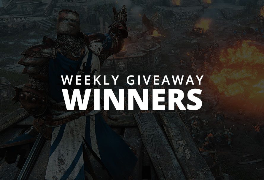 #WeeklyGiveaway – For Honor Winners!