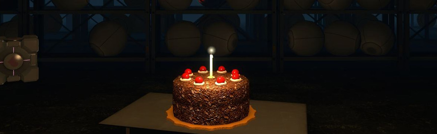 Portal Cake