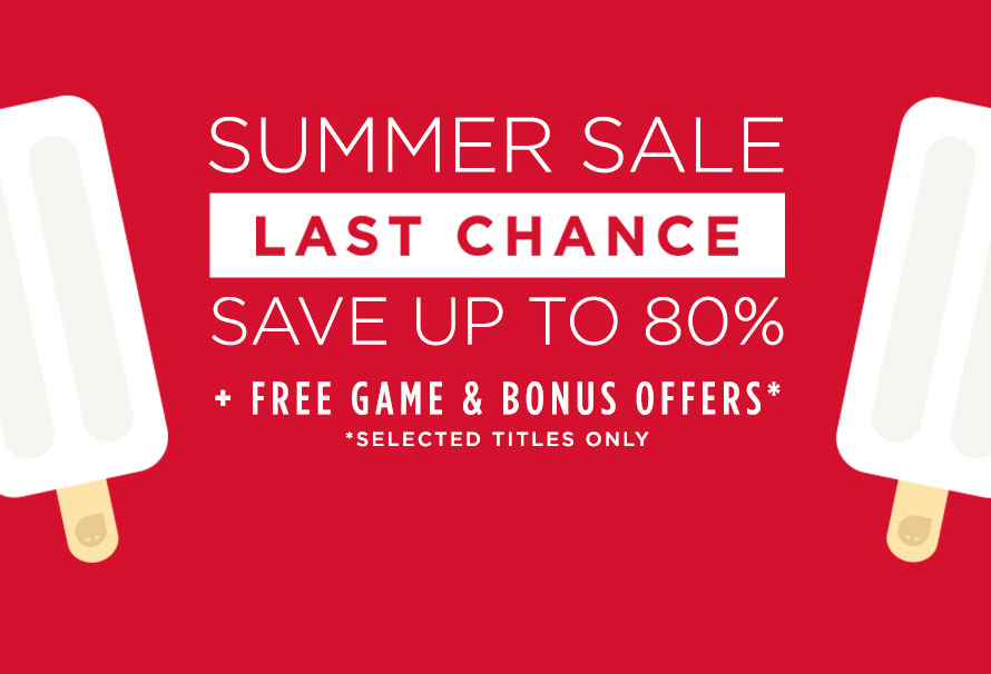 Last Chance Summer Sale