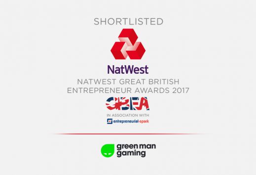 Green Man Gaming CEO Shortlisted for GB Entrepreneur Award