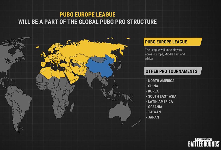 PUBG Corp and StarLadder combine for first European pro PUBG league