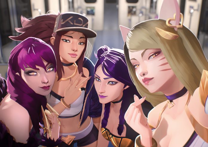 League of Legends K-Pop Band K/DA Tops Billboard Music Charts