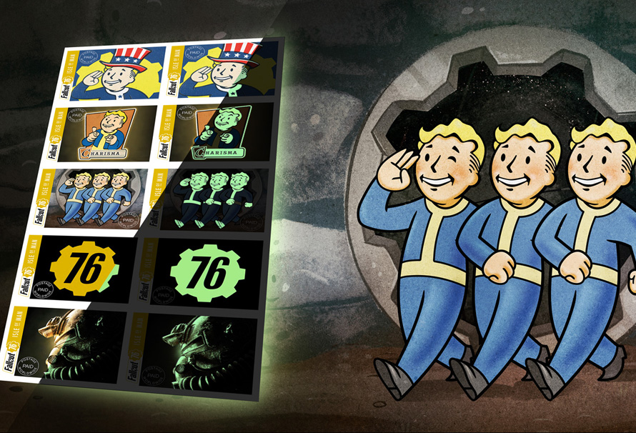 Bethesda issues limited edition Fallout 76 stamps Green Man Gaming Blog
