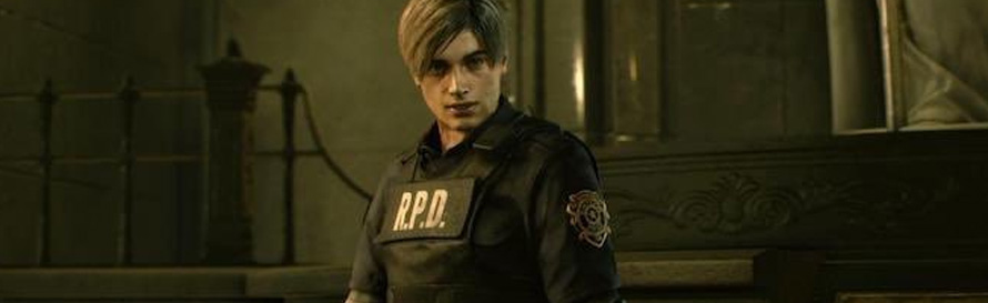 Leon Kennedy in Resident Evil 2 Remake