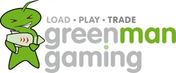 Green man Gaming's first year logo