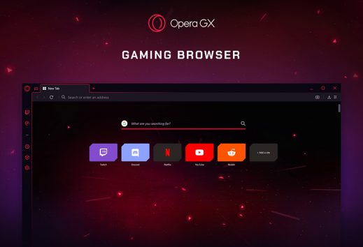 Meet Opera GX, the world’s first browser built with gamers in mind