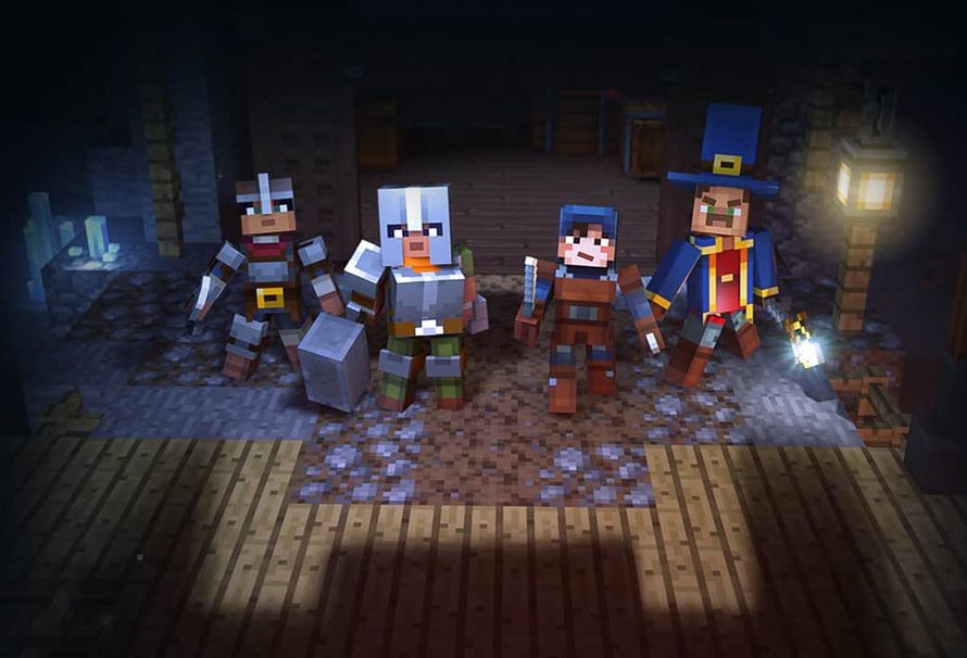 Try Minecraft Dungeons for free on Nintendo Switch this month