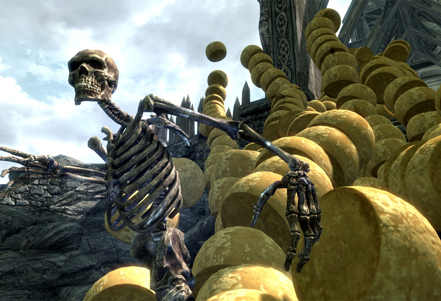 Is It Possible To Carry A Cheese Wheel Across Skyrim Without Taking Damage Green Man Gaming
