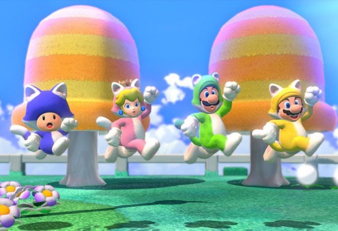 Super Mario 3D World + Bowser’s Fury Characters